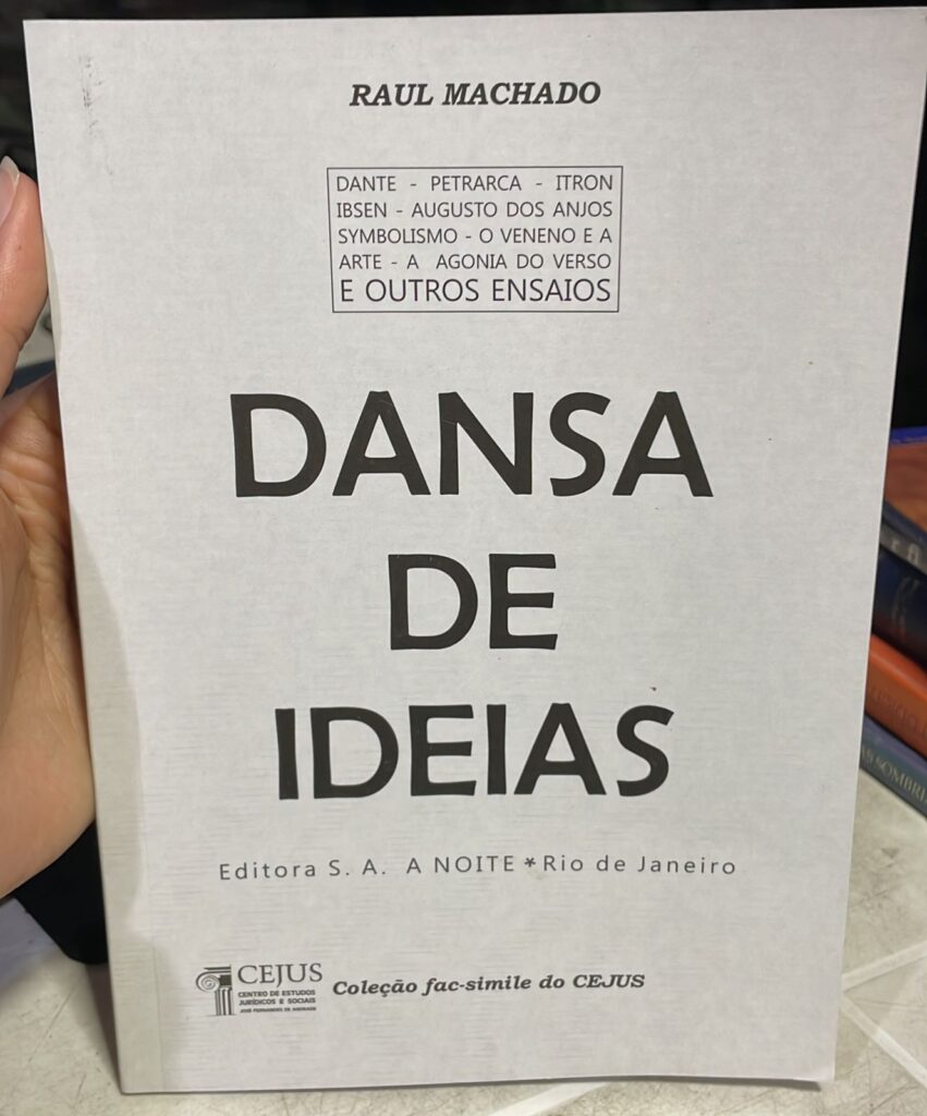 dansa de ideias - fac-simile