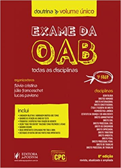 Exame Da Oab - 1ª Fase - Todas As Disciplinas - Doutrina Volume Unico
