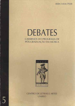 Debates V. 8 - Cadernos Do Programa De Pos-graduacao Em Musica
