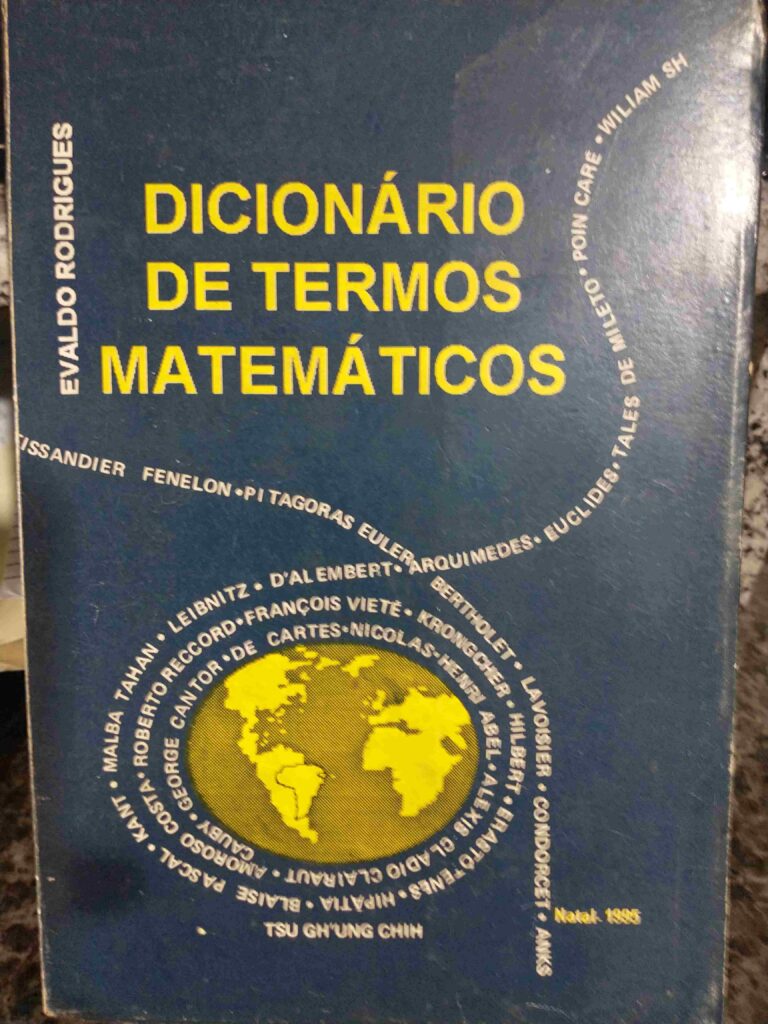 Dicionario De Termos Matematicos