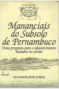 Mananciais Do Subsolo De Pernambuco