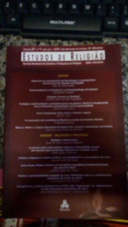 Estudos De Religiao Volume 27 N1