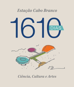 Estacao Cabo Branco 1610 Dias - Ciencia Cultura E Artes