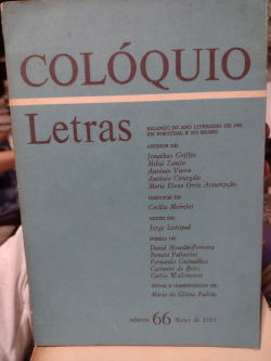 Coloquio Letras Nº 66 - Marco De 1982