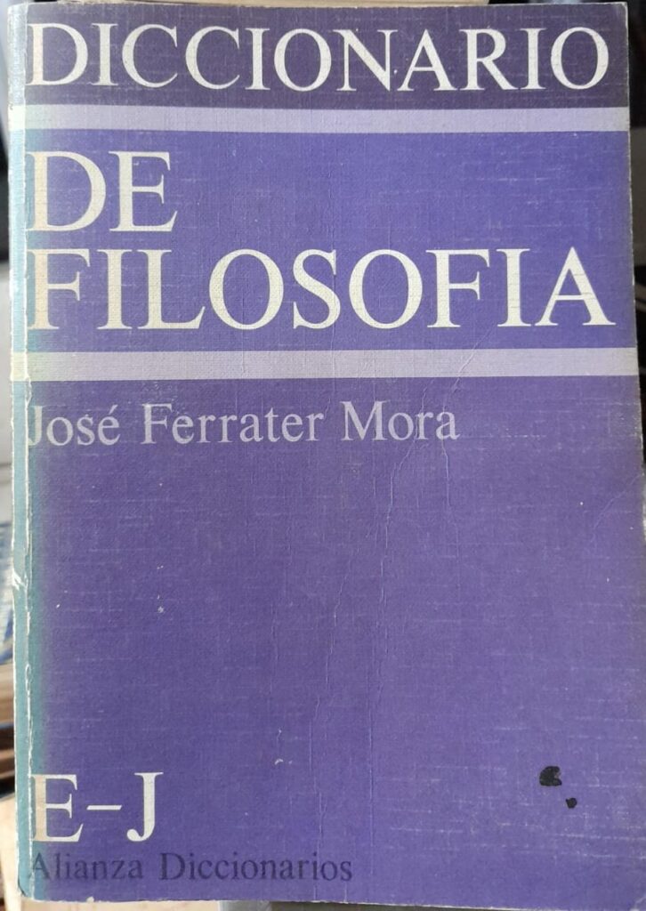 Diccionario De Filosofia - V. 2 /  E-j
