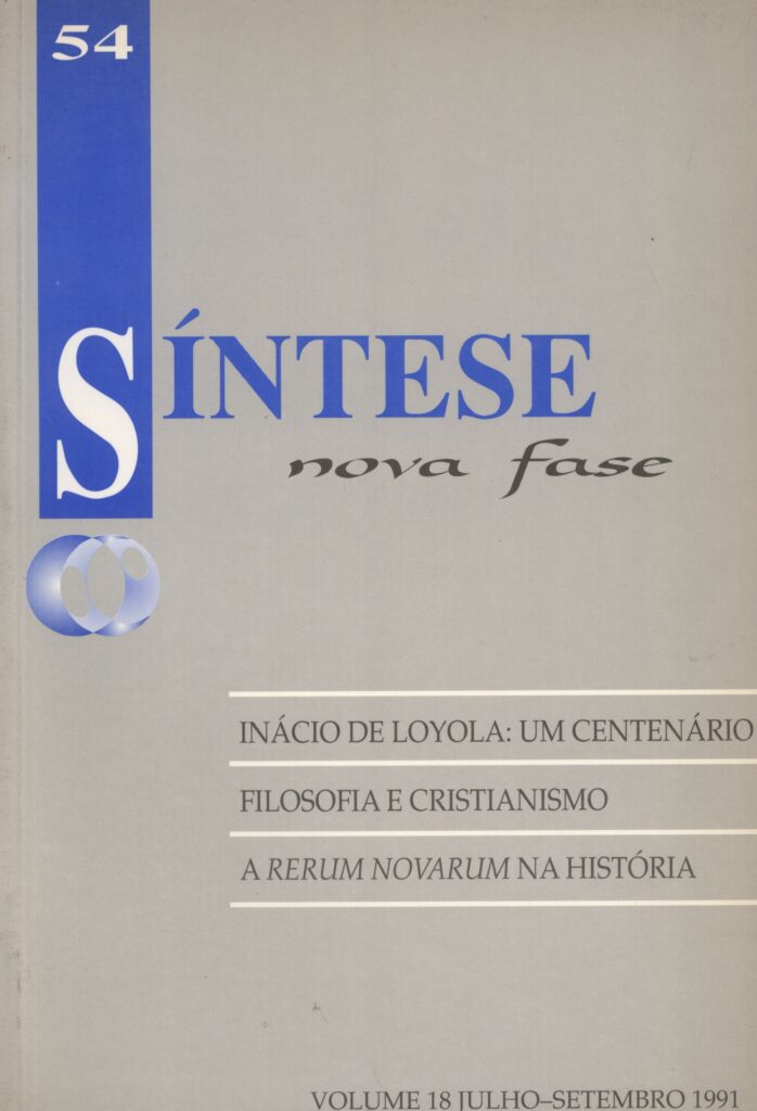 Sintese Nova Fase - V.18 Nº 54
