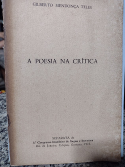 A Poesia Na Critica
