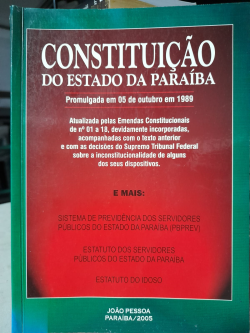 Constituicao Do Estado Da Paraiba
