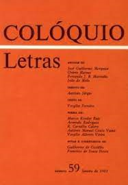 Revista Coloquio Letras V. 59 - Jan 1981
