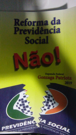 Reforma Da Previdencia Social Nao!