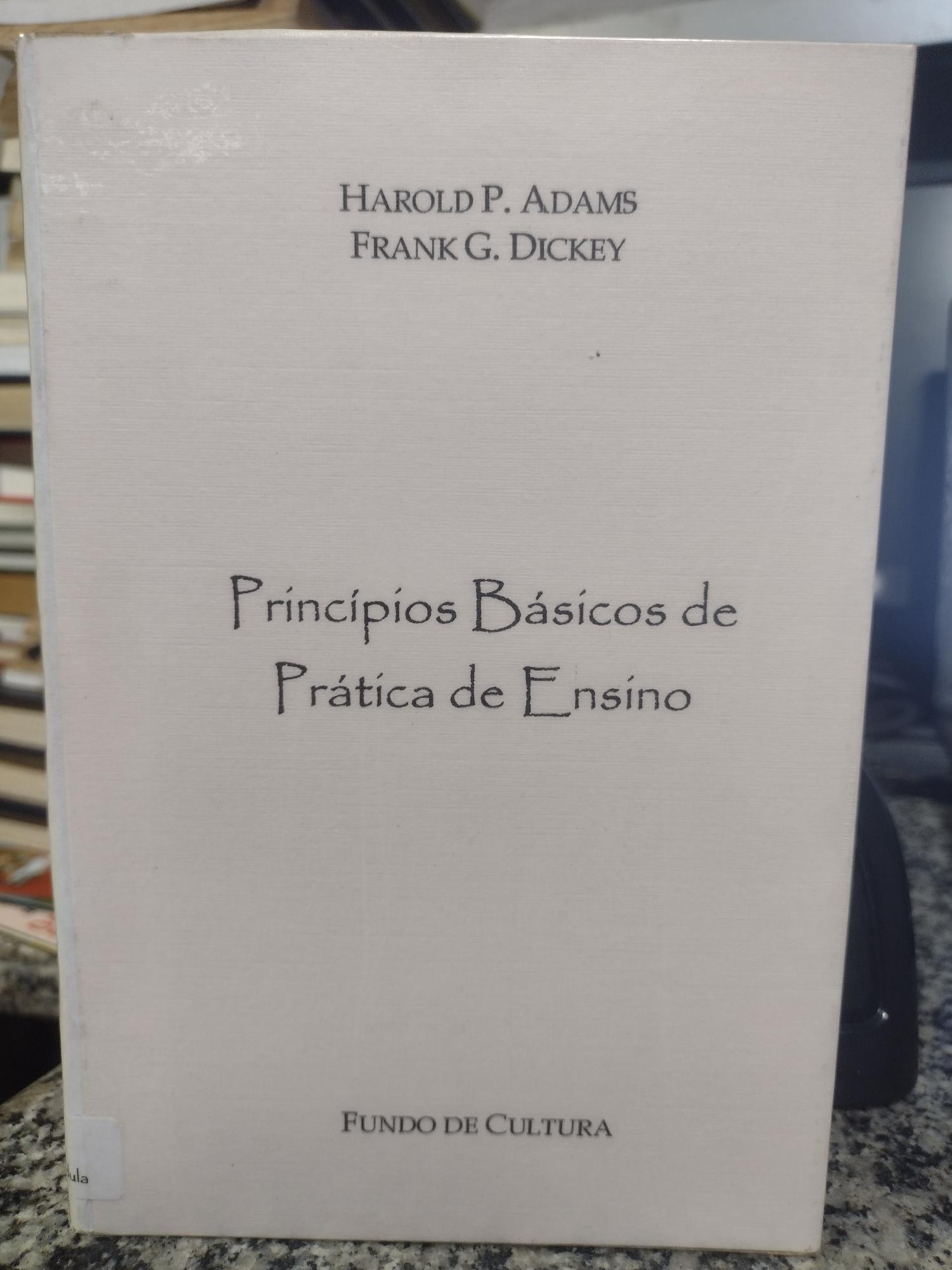 Principios Basicos Da Pratica De Ensino