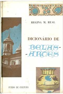 Dicionario De Belas Artes V.01