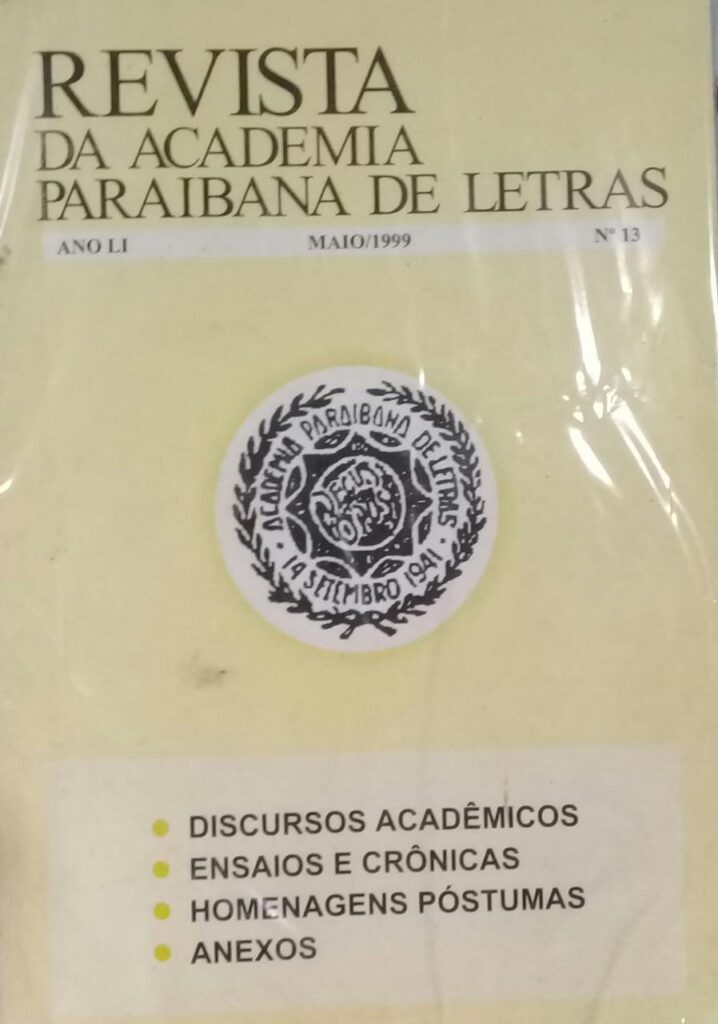 Revista Da Academia Paraibana De Letras Nº 14