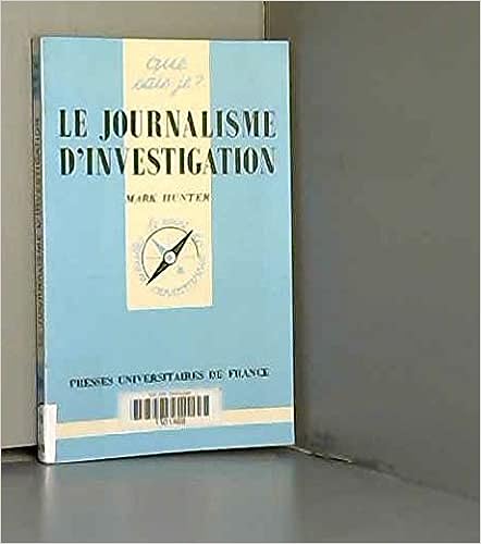 le journalisme d'investigation