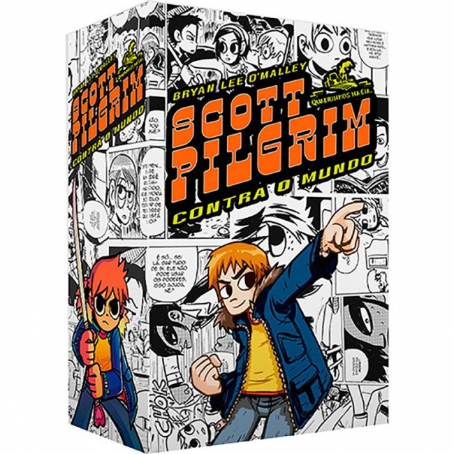 Box Scott Pilgrim - Contra O Mundo - 03 volumes
