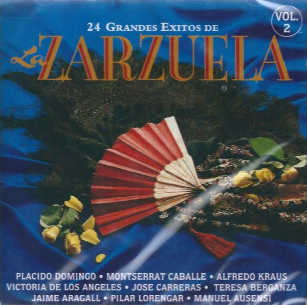 Varios — 24 Grandes Éxitos De Zarzuela Vol. 2