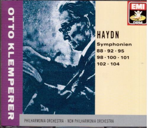 Haydn*, Otto Klemperer, Philharmonia Orchestra, New Philharmonia Orchestra — Symphonien 88 · 92 · 95 · 98 · 100 · 101 · 102 · 104)