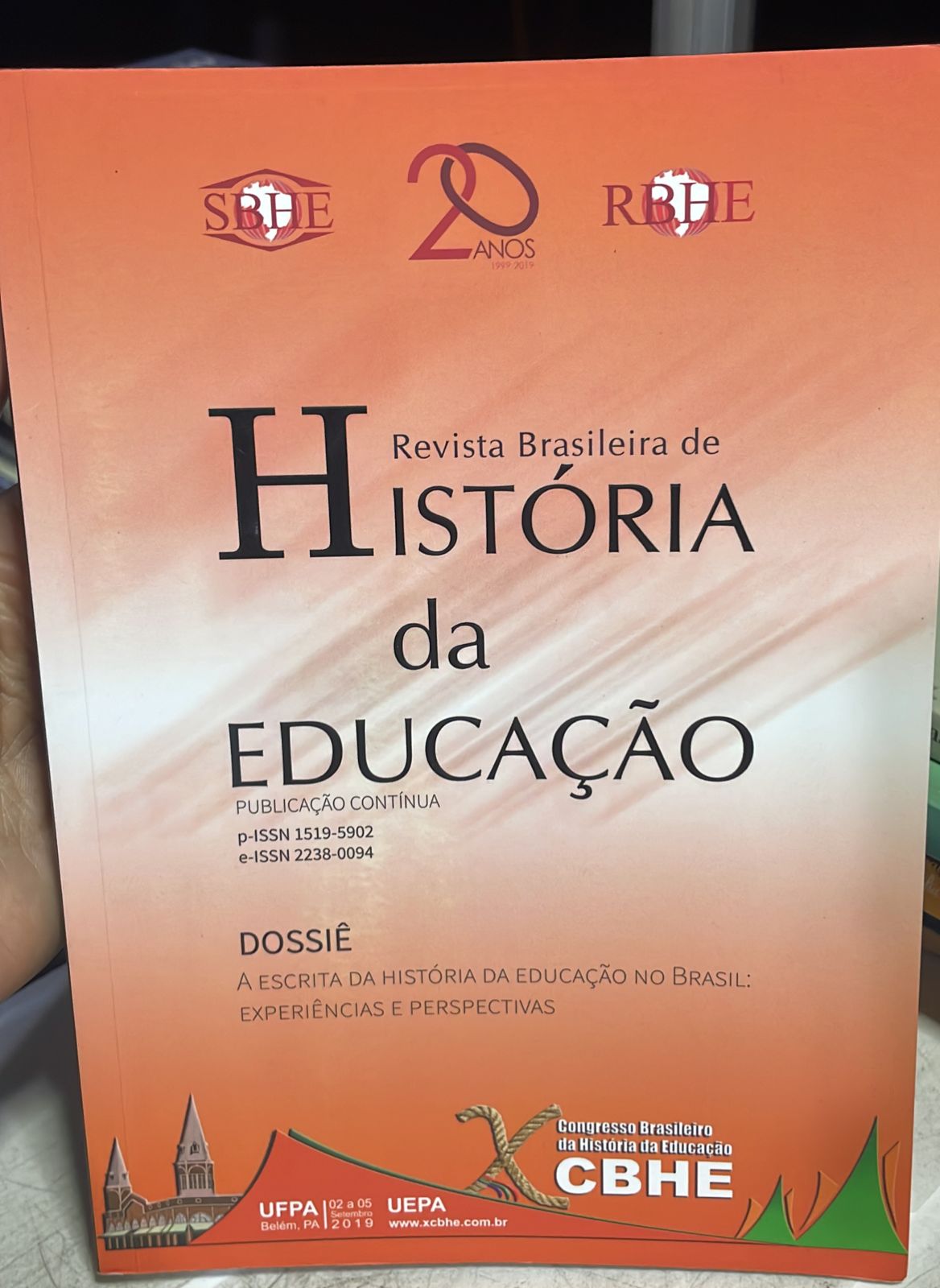 revista brasileira de historia da educação