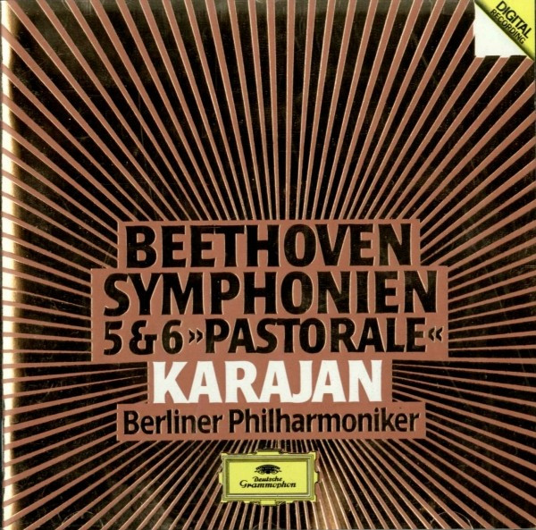Beethoven / Karajan /  Berliner Philharmoniker — symphonien 5 & 6 Pastorale