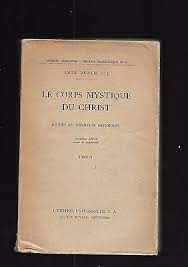 le corps mystique du christ - Tomo II