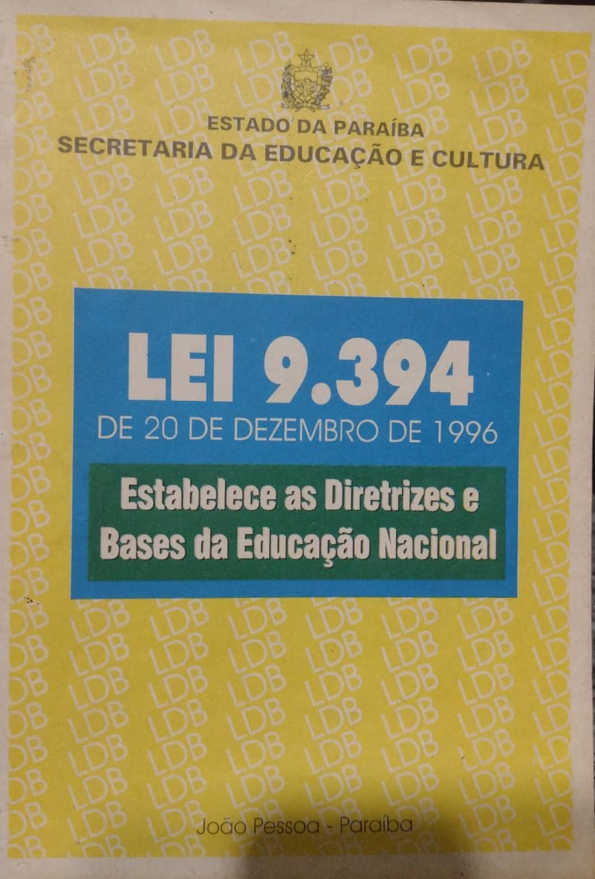 lei 9394 de 20 de dezembro de 1996