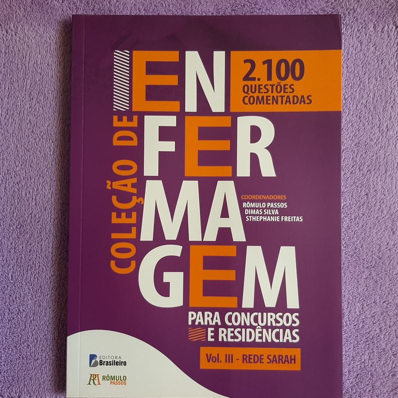 Colecao De Enfermagem Para Concursos De Residencias v.03