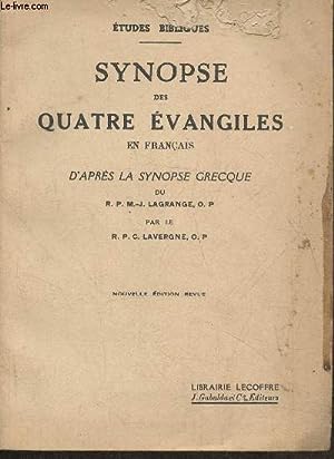 synopse des quatre evangiles