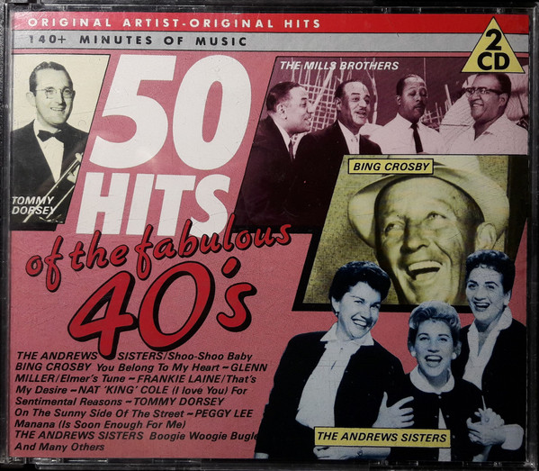 Varios — 50 Hits From The Fabulous 40's - Original Artists - Original Hits