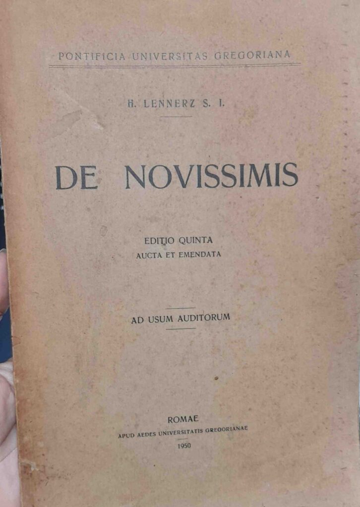 de novissimis