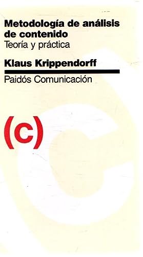 metodologia de analisis de contenido - teoria y practica