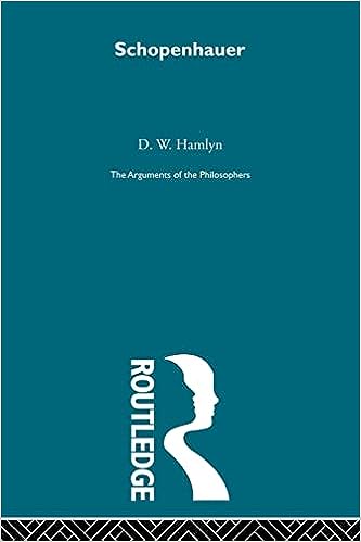 Schopenhauer - the Arguments of the Philosophers