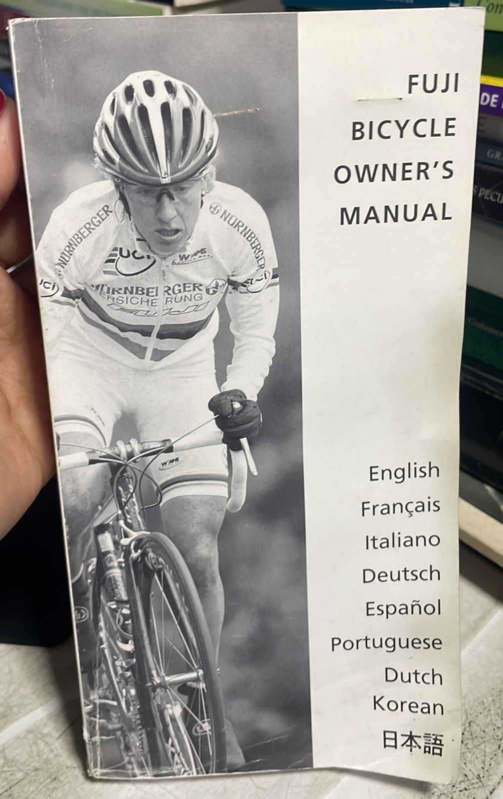 fuji bicycle owner's manual
