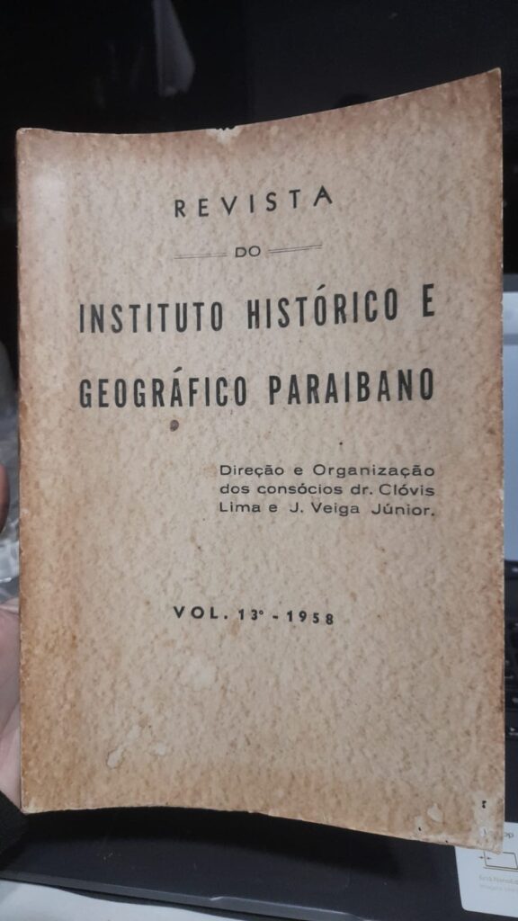 Revista Do Instituto Historico E Geografico Paraibano - vol. 13