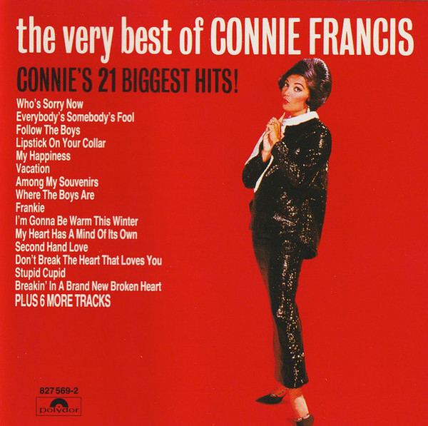 Connie Francis — The Very Best Of Connie Francis (Connie's 21 Biggest Hits!)