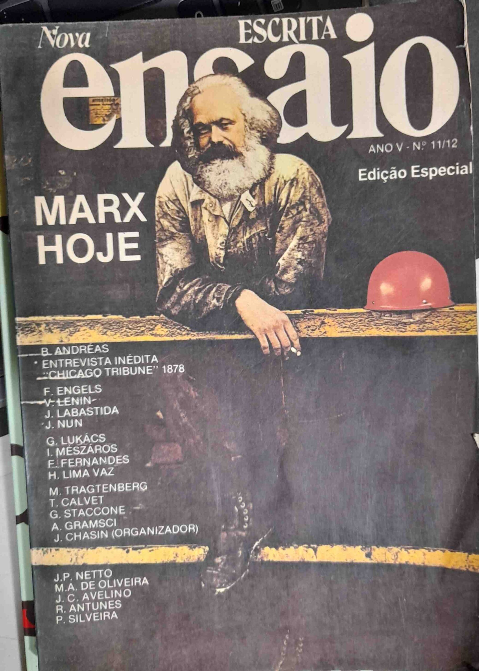 Nova Escrita Ensaio - Ano V - N° 11/12 - Edicao Especial