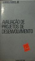 avaliacao de projetos de desenvolvimento