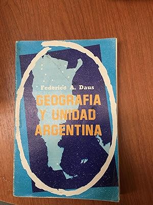 geografia y unidad argentina