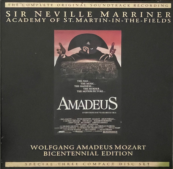 Neville Marriner / Academy Of St. Martin-In-the-Fields — Amadeus