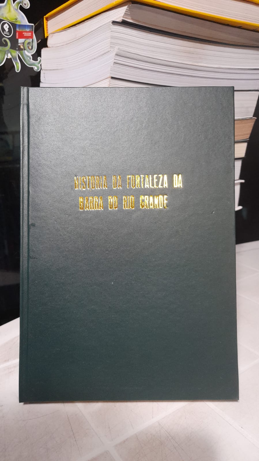 historia da fortaleza da barra do rio grande / reencadernado