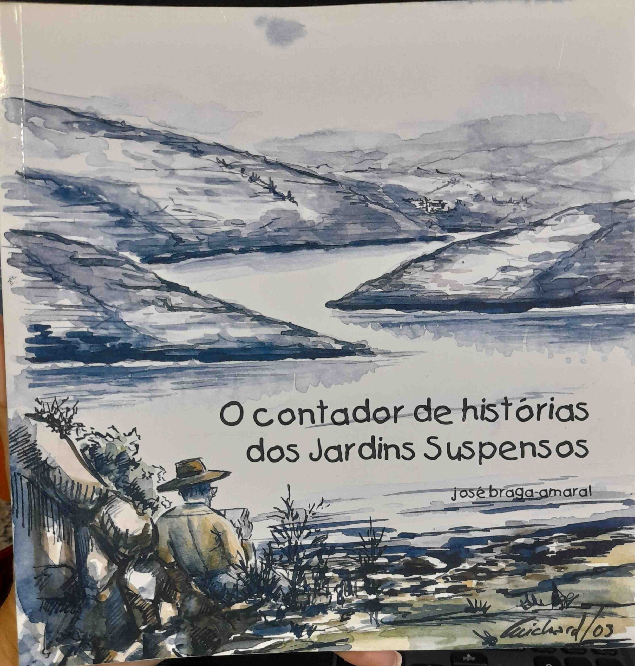 o contador de historias dos jardins suspensos