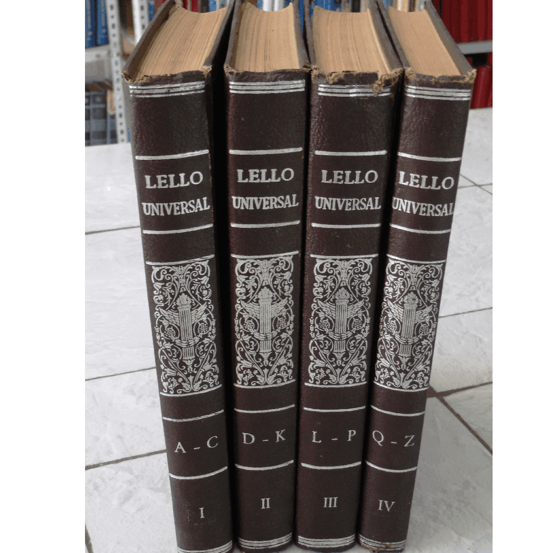 {31} Lello Universal - Novo Dicionario Enciclopedico Luso-brasileiro 04 Vols