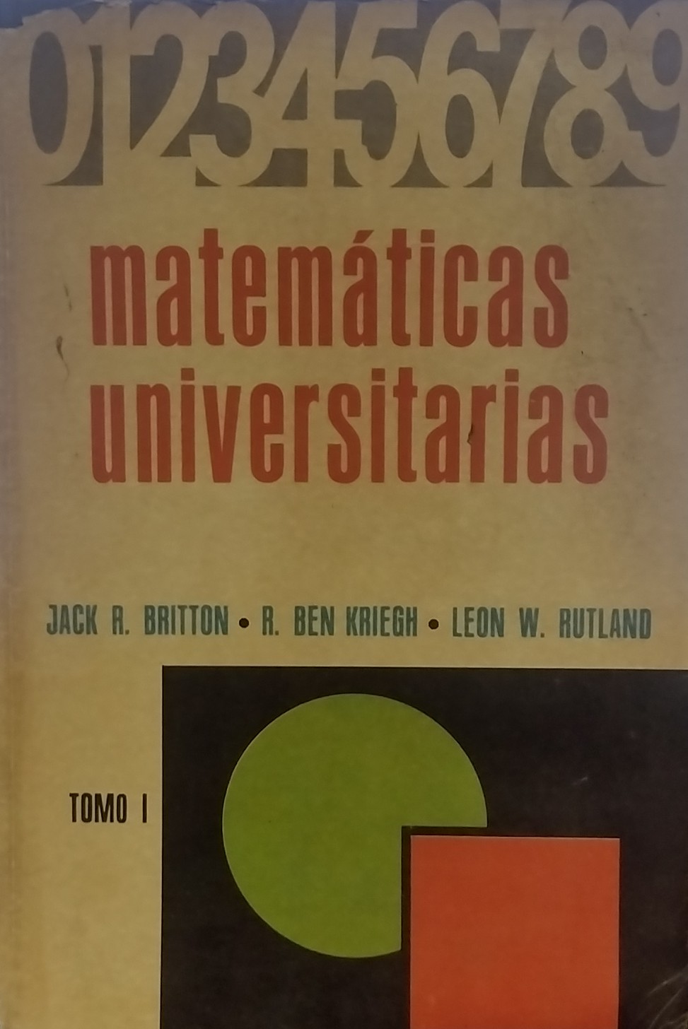 Matemáticas Universitarias - Tomo I