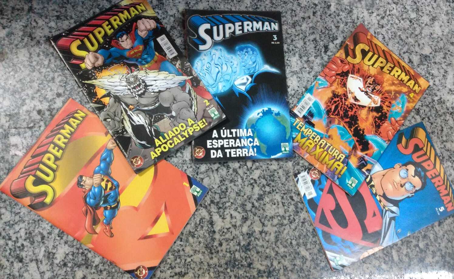 Coleção Superman 2º série - 5 Volumes