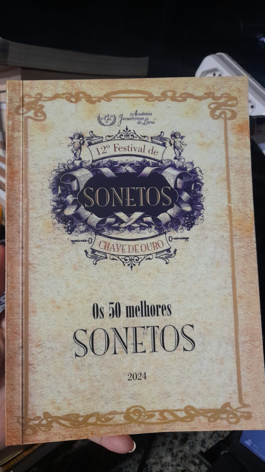 12º Festival dee sonetos - Chave de ouro - Os 50 melhores sonetos