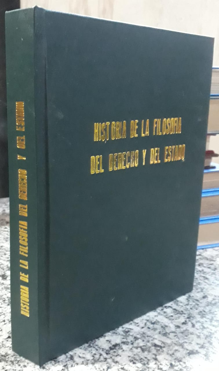 HIstoria de La Filosofia del derecho y del Estado - Capa Recondicionada