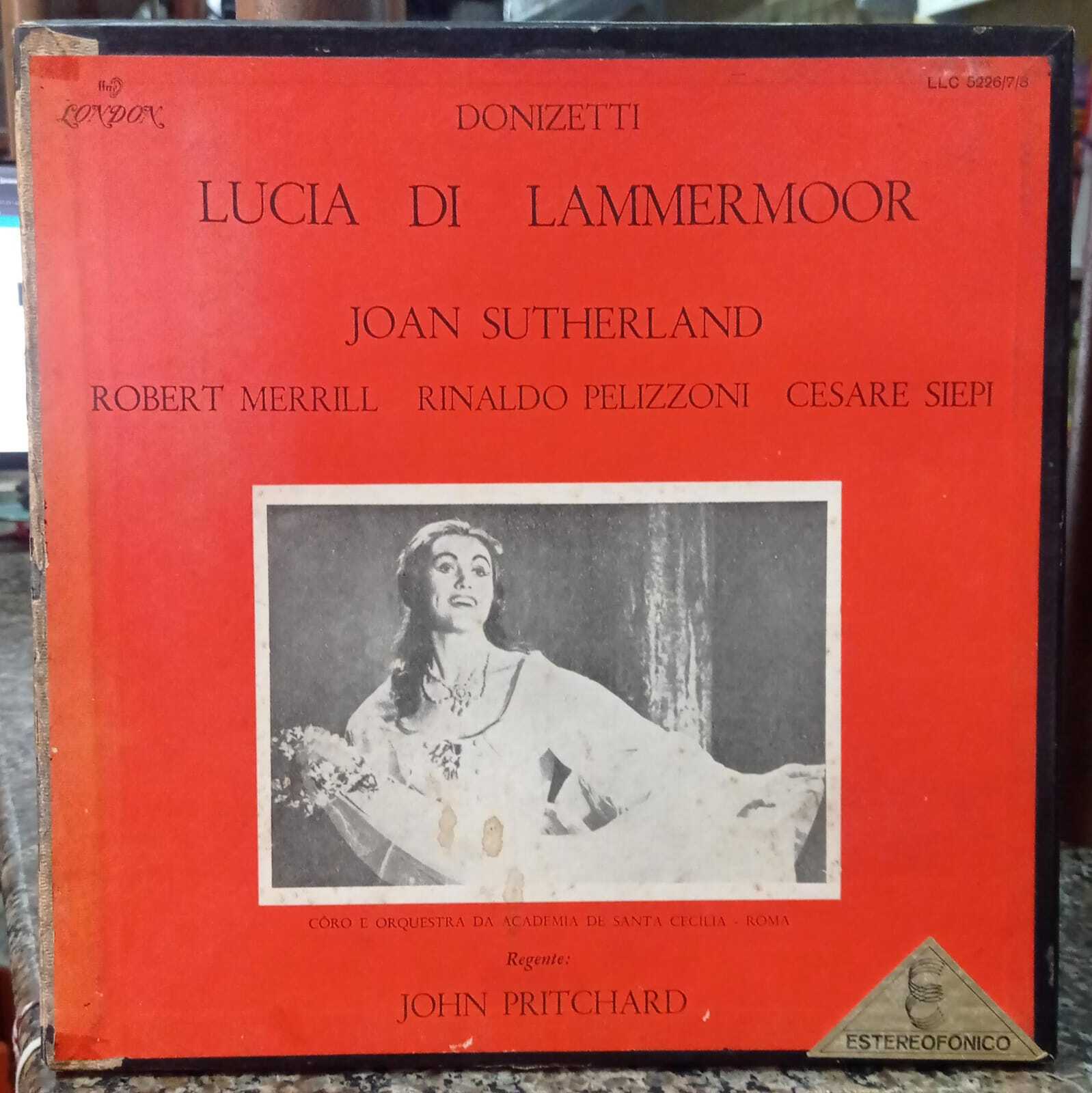 Joan Sutherland, Robert Merril, Rinaldo Pelizzoni, Cesare Siepi — Donizetti Lucia Di Lammermoor