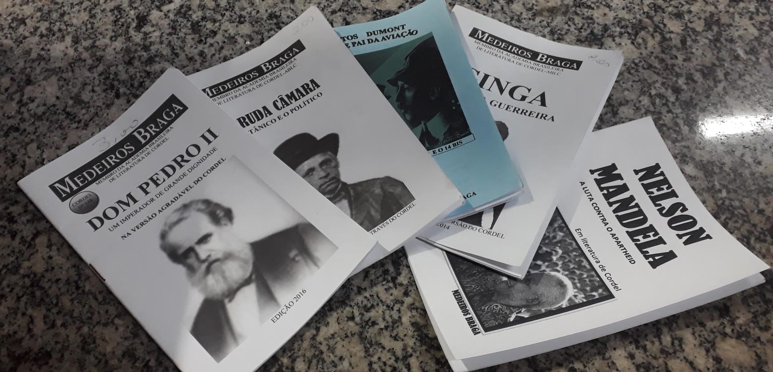 Cordéis Temáticos - Pacote Com 5 Vols - Tema: Biografias diversas