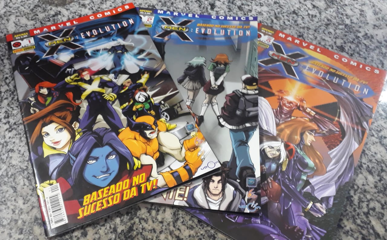 X Men Evolution - 3 volumes completos