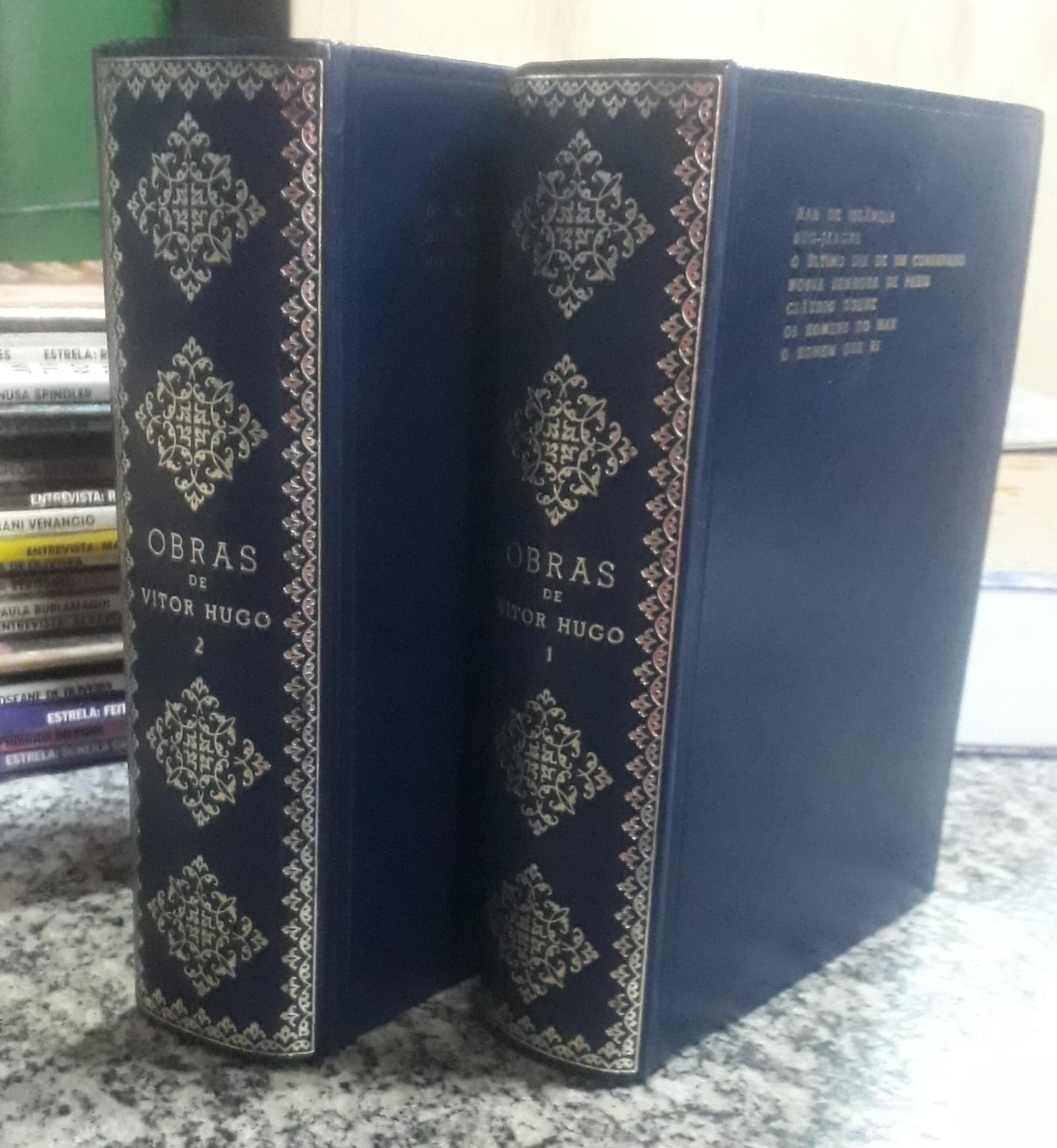 Obras de Vitor Hugo - 2 Volumes Completos - Capa Dura