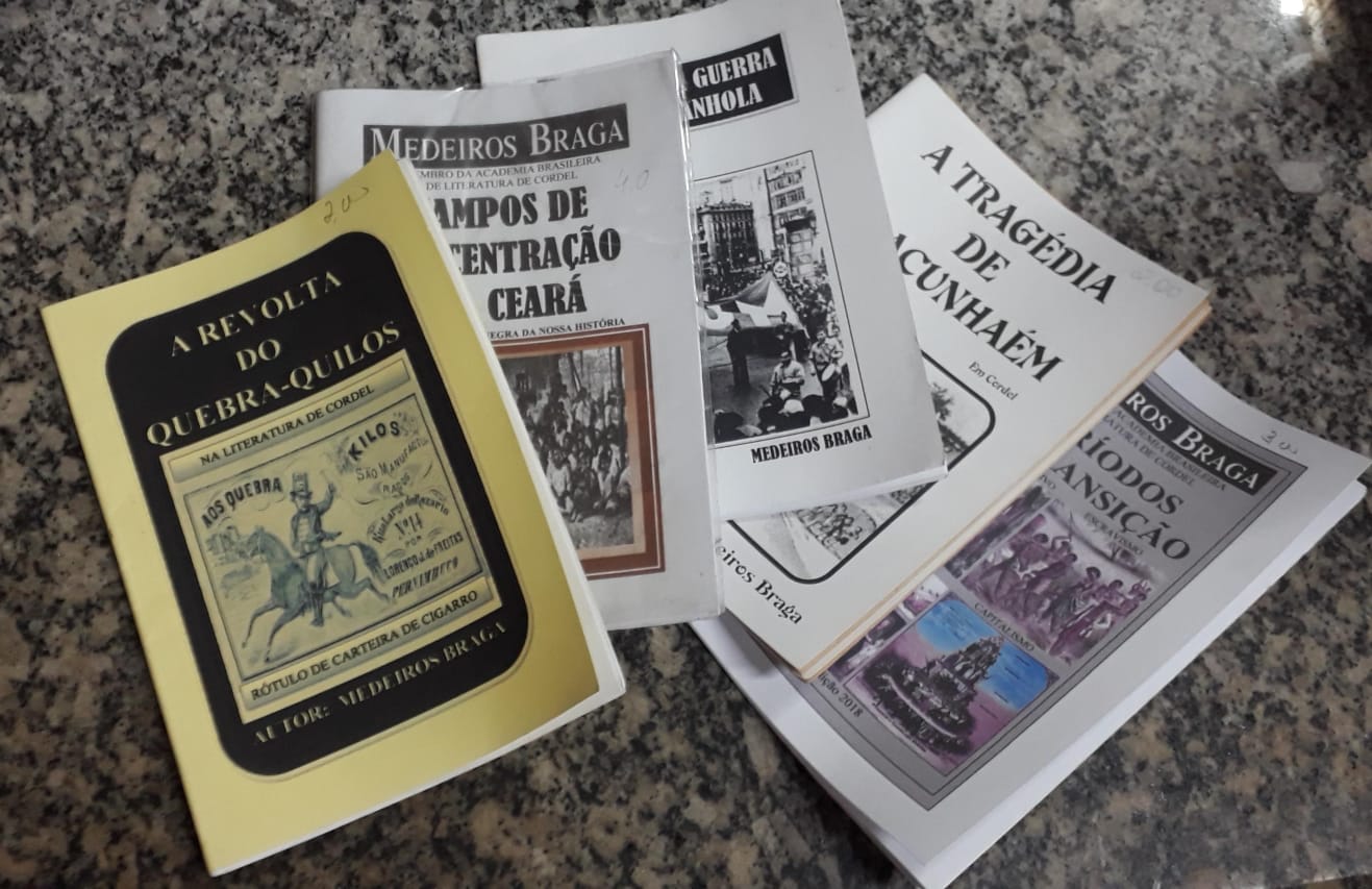 Cordéis Temáticos - Pacote Com 5 v - Tema: Trágedias, Campos de Concentração, Guerras e etc.